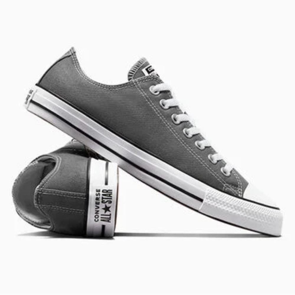 Converse Charcoal Low-Top Sneakers